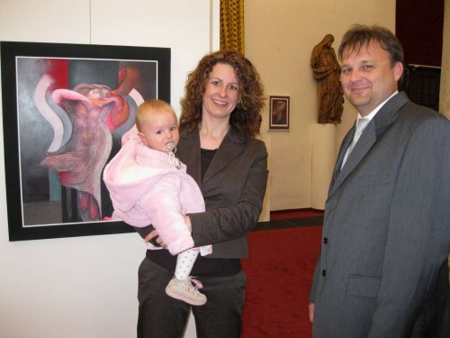 Vernisáž obrazů Jana Černého - 8.4.2011